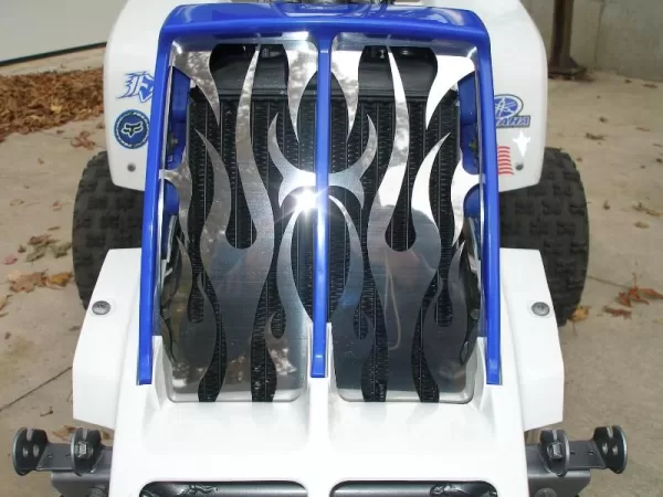 FLAMED YAMAHA BANSHEE STOCK GRILLE REPLACMENT
